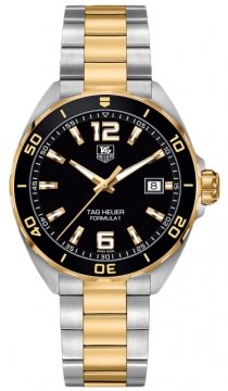 Buy this new Tag Heuer Formula 1 Quartz 41mm waz1121.bb0879 mens watch for the discount price of £1,402.00. UK Retailer.