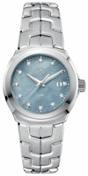 Buy this new Tag Heuer Link Quartz 32mm wbc1313.ba0600 ladies watch for the discount price of £1,955.00. UK Retailer.