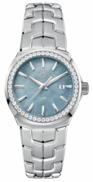 Buy this new Tag Heuer Link Quartz 32mm wbc1315.ba0600 ladies watch for the discount price of £2,745.00. UK Retailer.