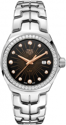 Buy this new Tag Heuer Link Quartz 32mm wbc131g.ba0649 ladies watch for the discount price of £3,415.00. UK Retailer.