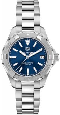 Buy this new Tag Heuer Aquaracer Quartz Ladies 32mm wbd1312.ba0740 ladies watch for the discount price of £1,125.00. UK Retailer.