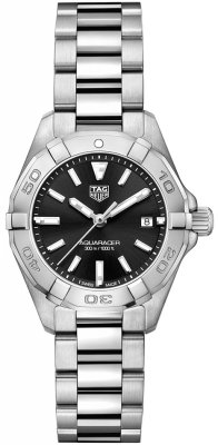 Buy this new Tag Heuer Aquaracer Quartz Ladies 27mm wbd1410.ba0741 ladies watch for the discount price of £1,035.00. UK Retailer.