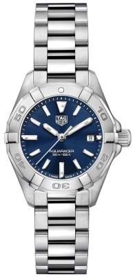 Buy this new Tag Heuer Aquaracer Quartz Ladies 27mm wbd1412.ba0741 ladies watch for the discount price of £1,035.00. UK Retailer.