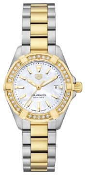 Buy this new Tag Heuer Aquaracer Quartz Ladies 27mm wbd1421.bb0321 ladies watch for the discount price of £2,745.00. UK Retailer.