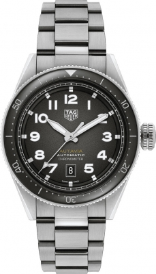 Tag Heuer Autavia Calibre 5 Chronometer 42mm wbe5114.eb0173 watch