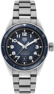 Tag Heuer Autavia Calibre 5 Chronometer 42mm wbe5116.eb0173 watch