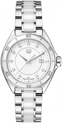 Buy this new Tag Heuer Formula 1 Quartz 32mm wbj141ad.ba0974 ladies watch for the discount price of £1,395.00. UK Retailer.