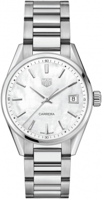 Buy this new Tag Heuer Carrera Quartz 36mm wbk1311.ba0652 ladies watch for the discount price of £1,800.00. UK Retailer.