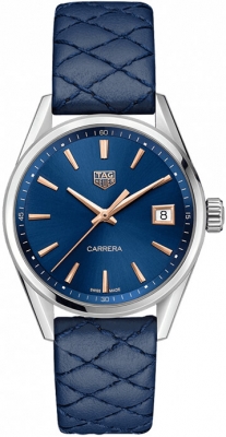 Buy this new Tag Heuer Carrera Quartz 36mm wbk1312.fc8259 ladies watch for the discount price of £1,395.00. UK Retailer.