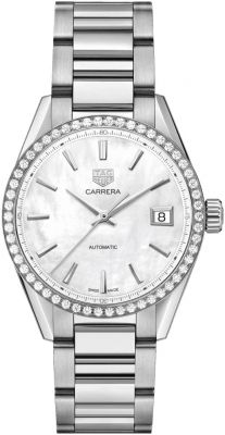 Buy this new Tag Heuer Carrera Automatic 36mm wbk2316.ba0652 ladies watch for the discount price of £3,600.00. UK Retailer.