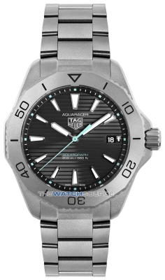 Buy this new Tag Heuer Aquaracer Solargraph 40mm wbp1180.bf0000 mens watch for the discount price of £2,430.00. UK Retailer.