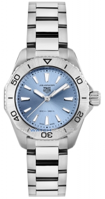 Buy this new Tag Heuer Aquaracer Quartz 30mm wbp1415.ba0622 ladies watch for the discount price of £1,496.00. UK Retailer.