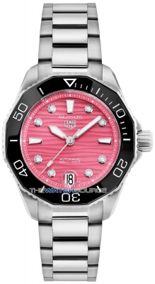 Buy this new Tag Heuer Aquaracer Automatic 36mm wbp231j.ba0618 ladies watch for the discount price of £2,970.00. UK Retailer.