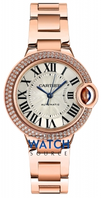 Buy this new Cartier Ballon Bleu 33mm we902034 ladies watch for the discount price of £31,248.00. UK Retailer.