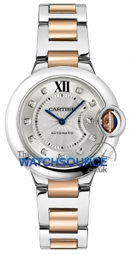 Buy this new Cartier Ballon Bleu 33mm we902061 ladies watch for the discount price of £8,509.00. UK Retailer.