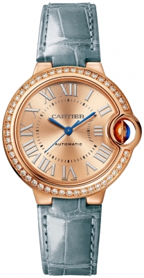 Buy this new Cartier Ballon Bleu 33mm wjbb0076 ladies watch for the discount price of £19,475.00. UK Retailer.