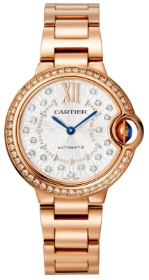Buy this new Cartier Ballon Bleu 33mm wjbb0082 ladies watch for the discount price of £31,730.00. UK Retailer.