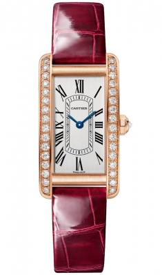 Buy this new Cartier Tank Americaine Small wjta0042 ladies watch for the discount price of £17,575.00. UK Retailer.
