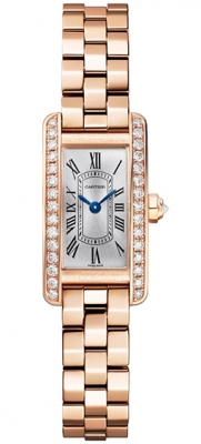 Buy this new Cartier Tank Americaine Mini wjta0043 ladies watch for the discount price of £24,320.00. UK Retailer.