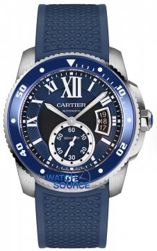 Buy this new Cartier Calibre de Cartier Diver wsca0011 mens watch for the discount price of £7,021.00. UK Retailer.