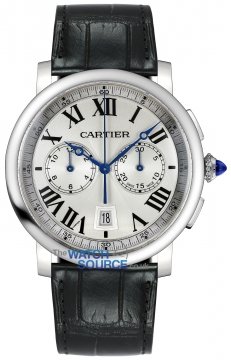 Buy this new Cartier Rotonde de Cartier Chronograph wsro0002 mens watch for the discount price of £8,277.00. UK Retailer.