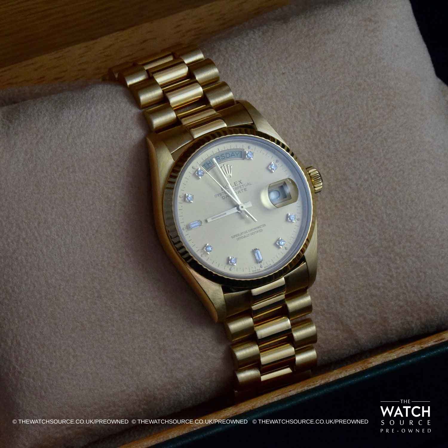 pre owned rolex day date