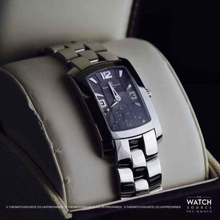 Pre-owned Baume & Mercier Hampton 65310