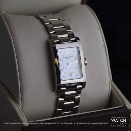 Pre-owned Baume & Mercier Hampton 65640