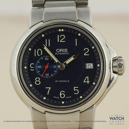 Pre-owned Oris Full Steel 7496