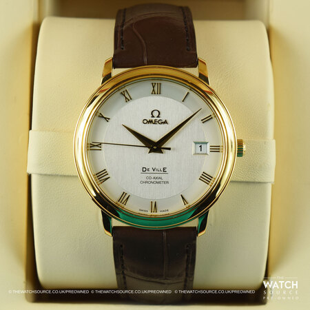 Pre-owned Omega De Ville Prestige Co-Axial 36mm 4617.31.02