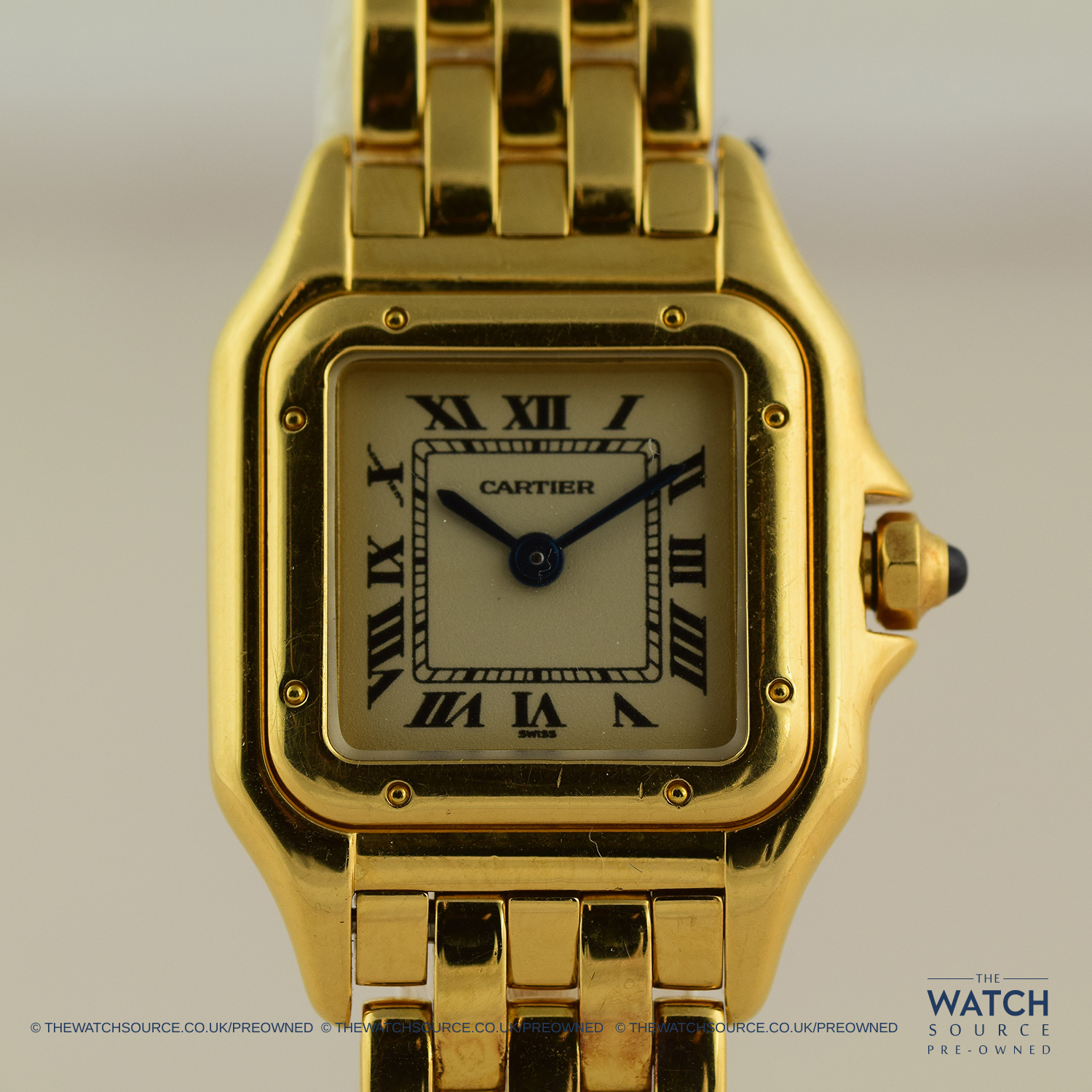 vintage cartier panthere watch