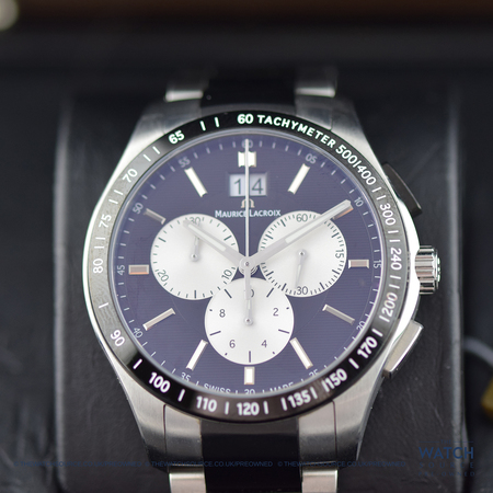 Pre-owned Maurice Lacroix Miros Quartz Chronograph 42mm mi1028