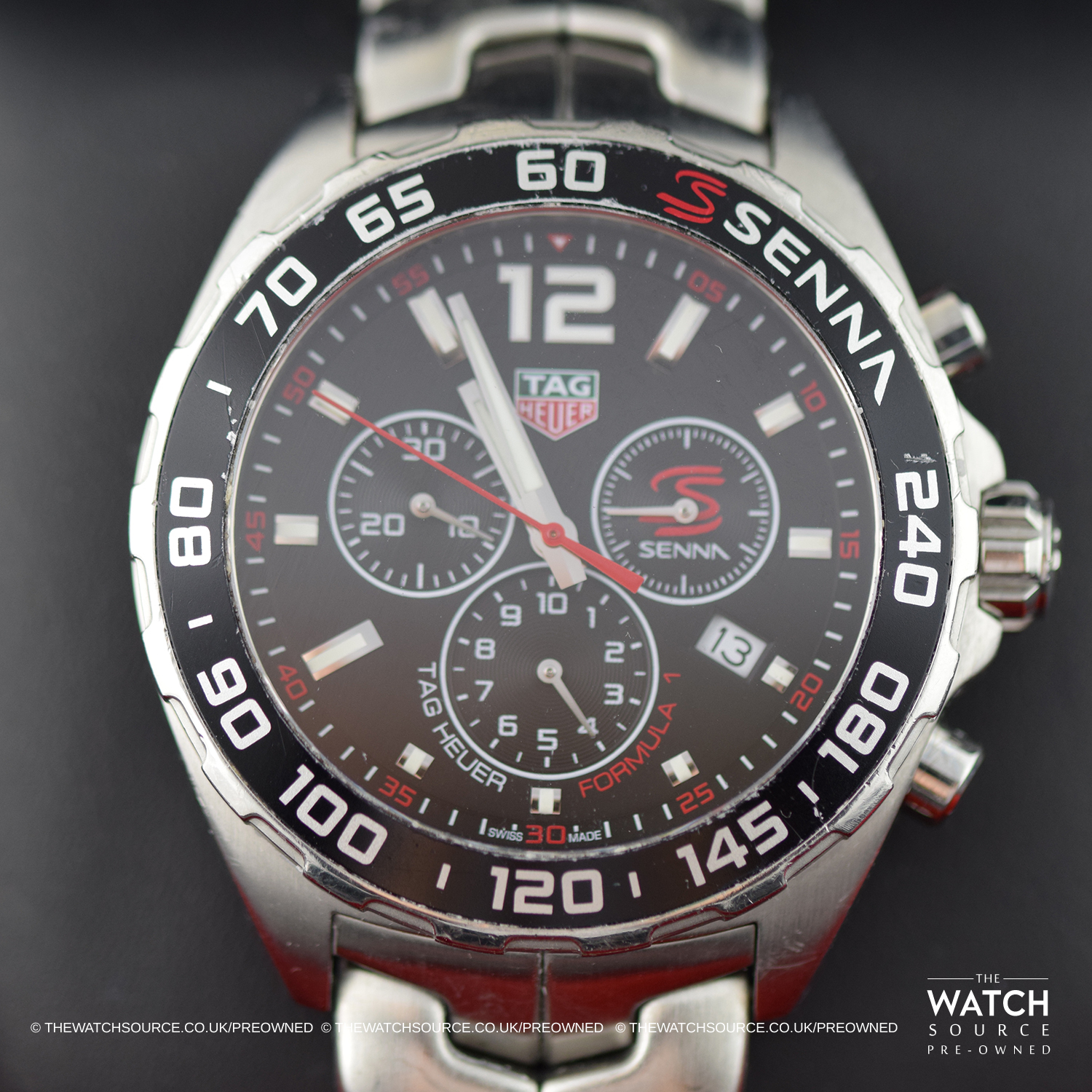 Pre-owned Tag Heuer Senna Special Edition caz1015.ba0883