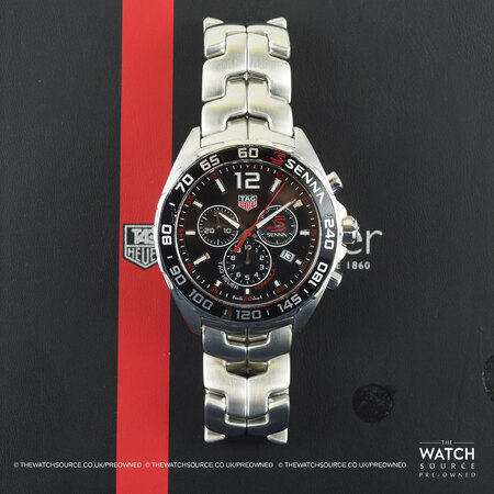Pre-owned Tag Heuer Senna Special Edition caz1015.ba0883