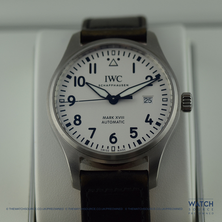 Pre-owned IWC Pilot's Watch Mark XVIII IW327012