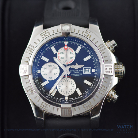 Pre-owned Breitling Super Avenger II a1337111/bc29