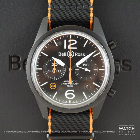 Pre-owned Bell & Ross Vintage limted edition BR126