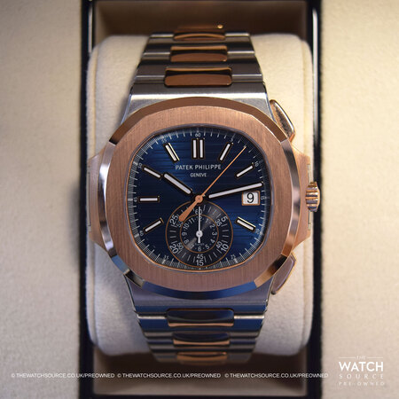 Pre-owned Patek Philippe Nautilius 5980/1AR-001