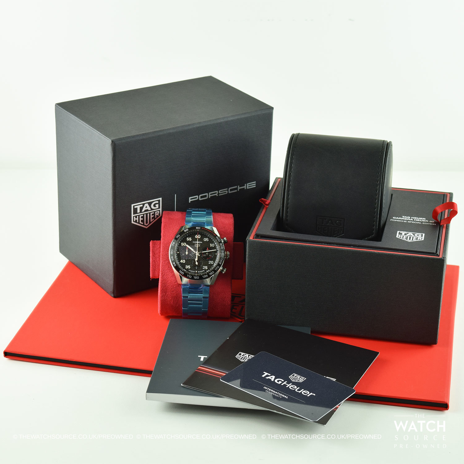 Pre-owned Tag Heuer Carrera Porsche Chronograph Special Edition