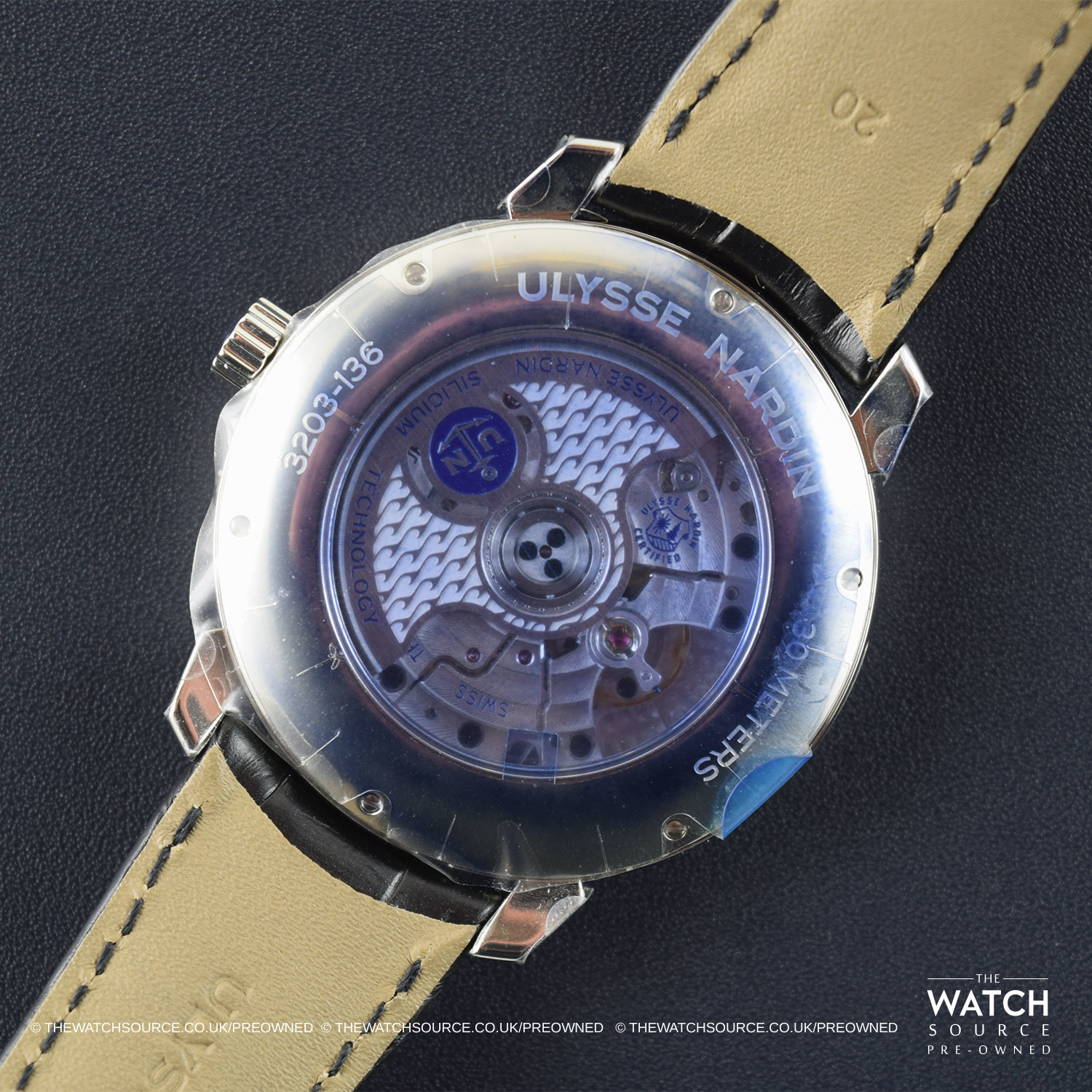 Pre owned Ulysse Nardin Classico 40mm 3203 136 2 30