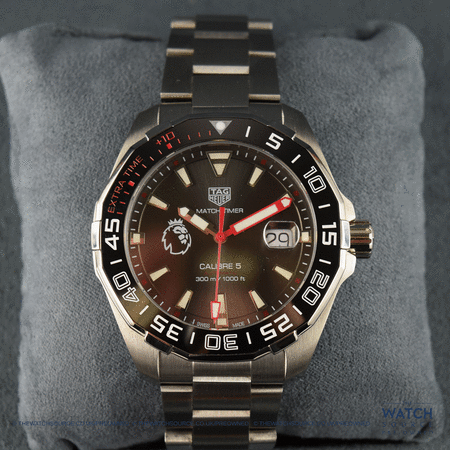 Pre-owned Tag Heuer Aquaracer Automatic 43mm way201d.ba0927
