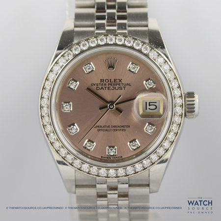Pre-owned Rolex DateJust 28mm 279384RBR-0003