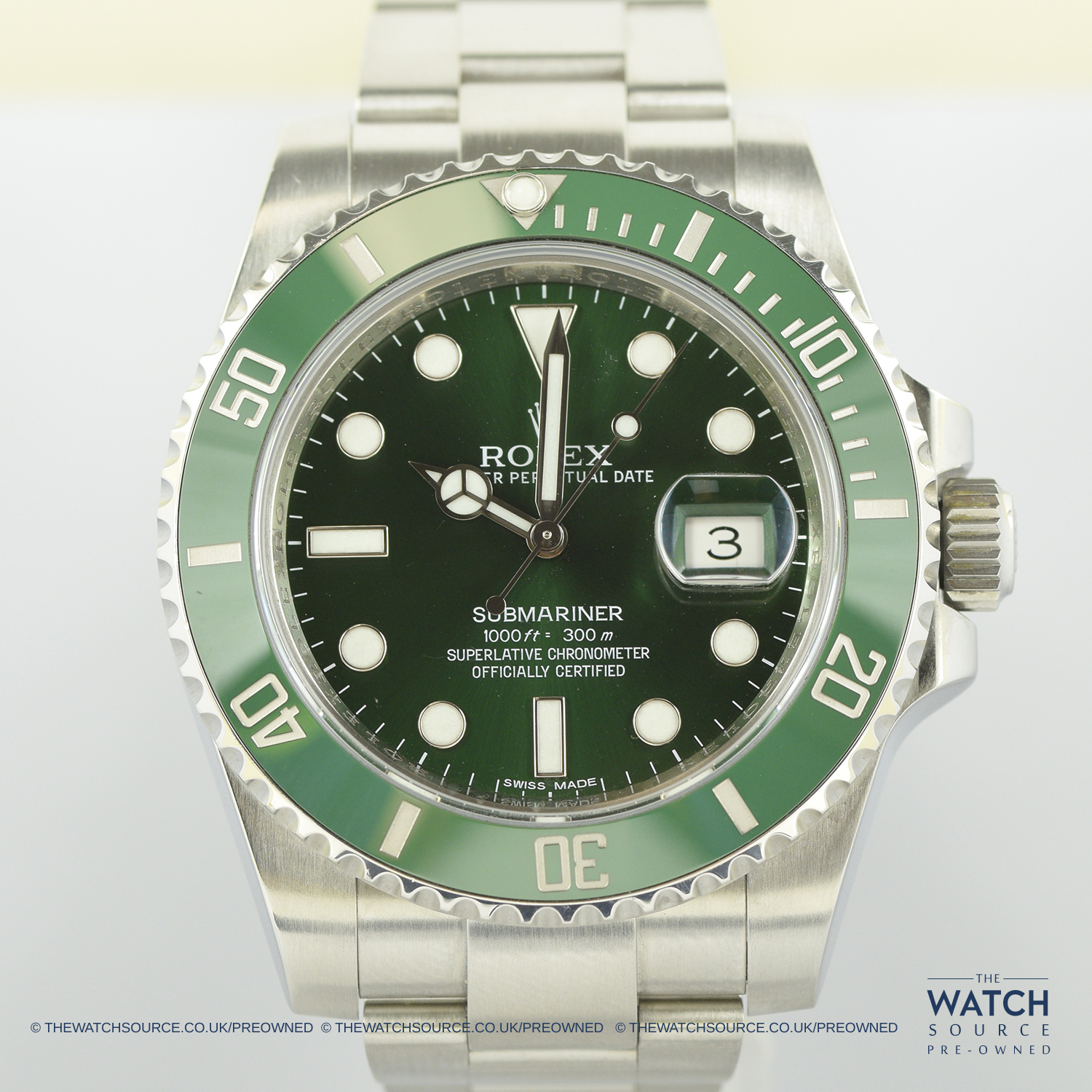 Rolex Submariner Hulk 116610LV