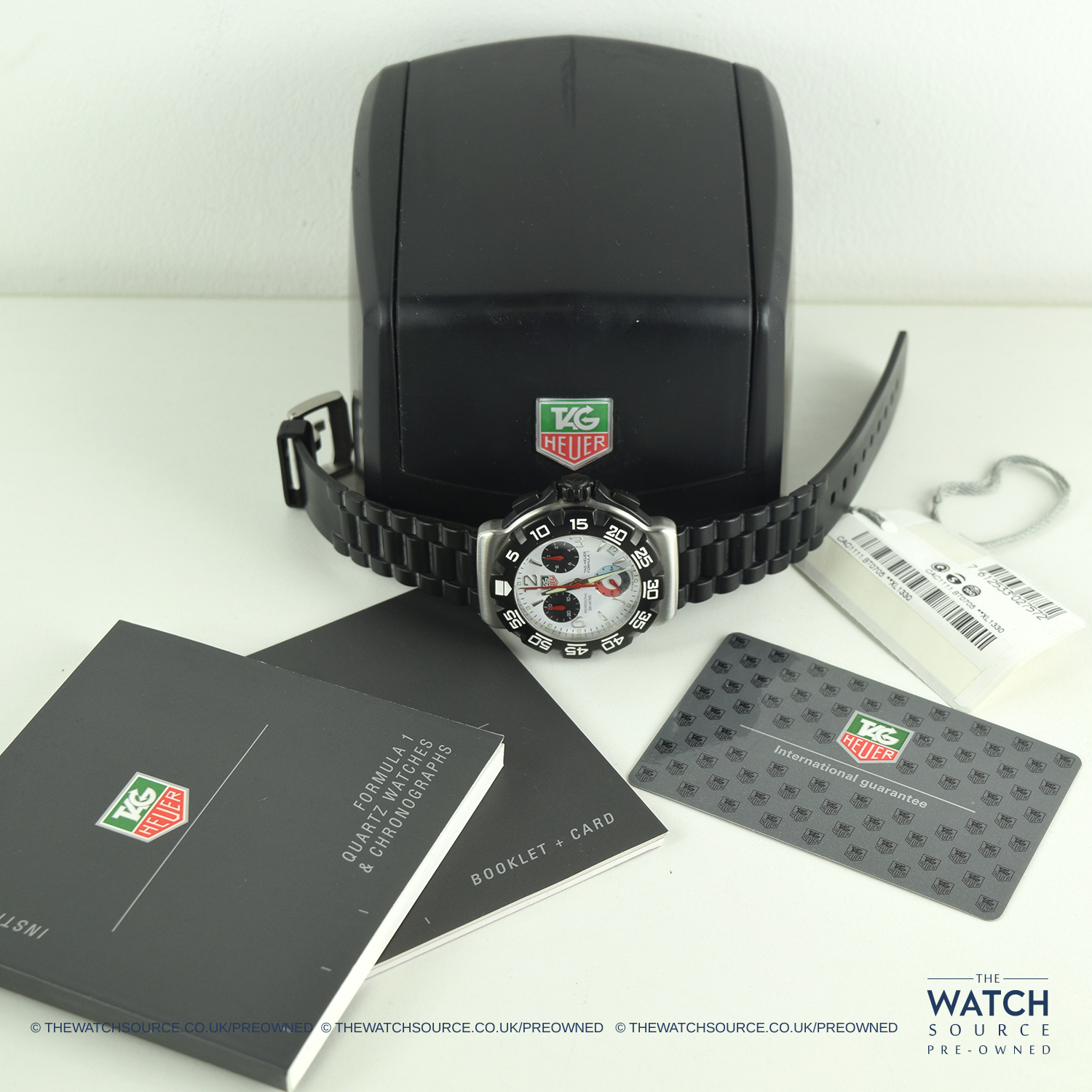 Pre owned Tag Heuer Formula 1 Quartz Chronograph 40mm cac1111.bt0705