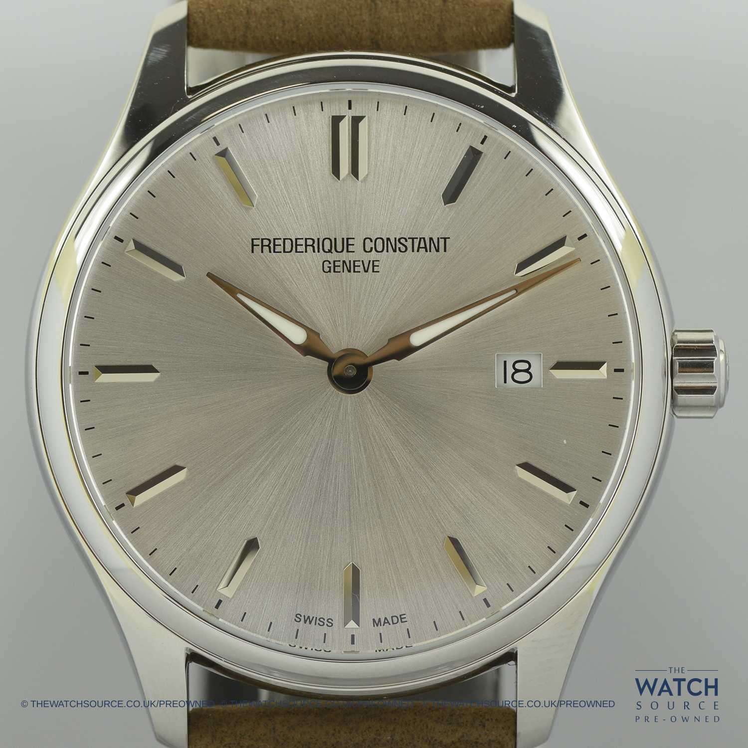 Frederique Constant Classics Quartz 40mm FC 220SS5B6