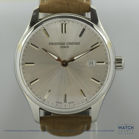 Pre-owned Frederique Constant Classics Quartz 40mm FC-220SS5B6