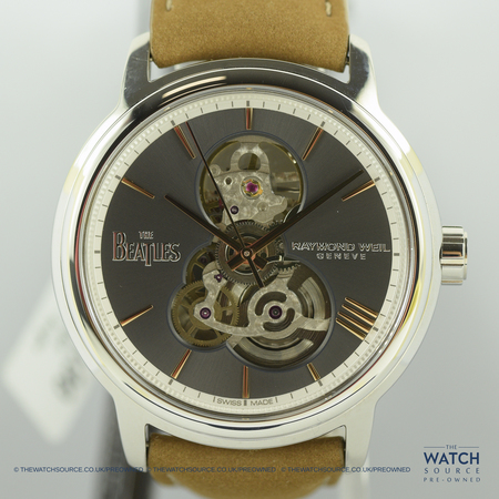 Pre-owned Raymond Weil Maestro The Beatles Limited edition 2215-stc-BEAT4