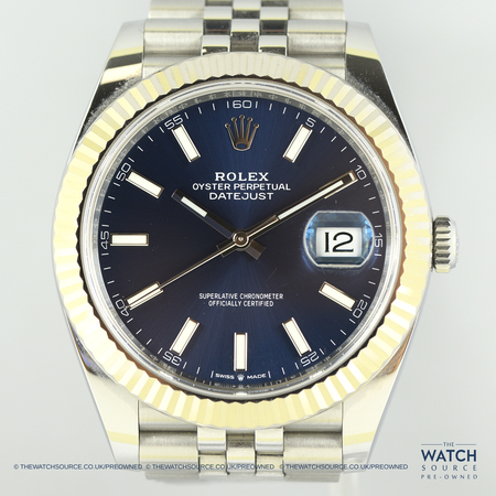 Pre-owned Rolex DateJust II 41mm 126334