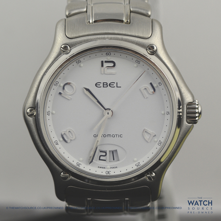 Pre-owned Ebel 1911 Automatic 40mm 1214089