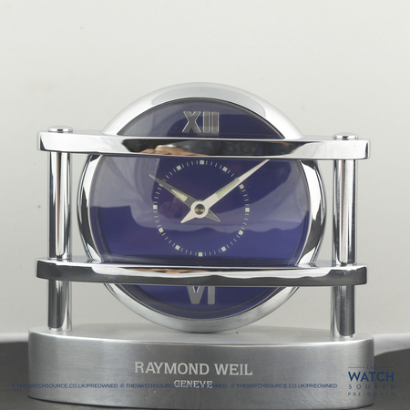 Pre-owned Raymond Weil Othello Clock 0391